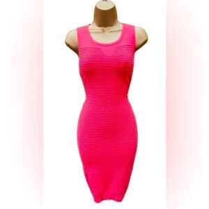 Karen Millen Hot Pink BodyCon Dress
